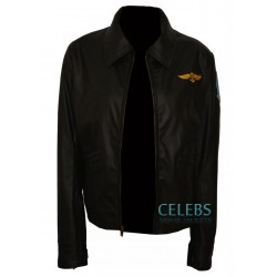Top Gun Kelly McGillis (Charlie) Leather Jacket